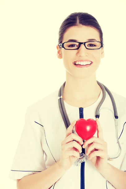 Doctor with heart - Photo, image