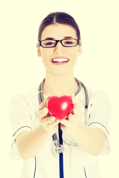 Doctor with heart - Photo, image