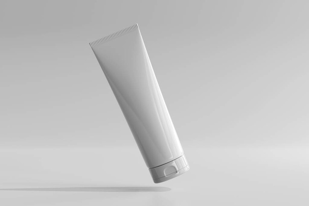 Crema cosmetica isolata Tube 3D Rendering - Foto, immagini