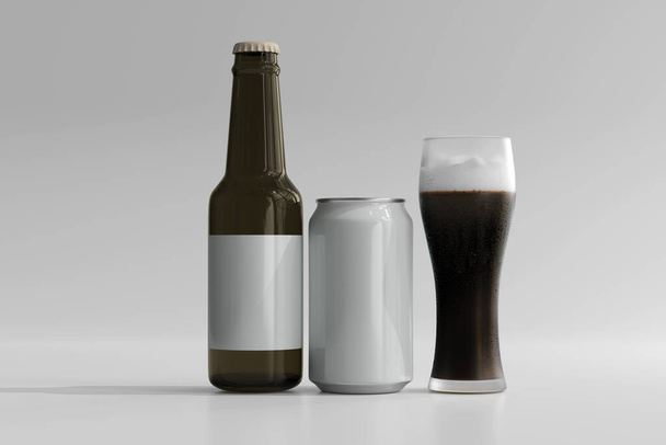Soda o lata de cerveza - Foto, imagen