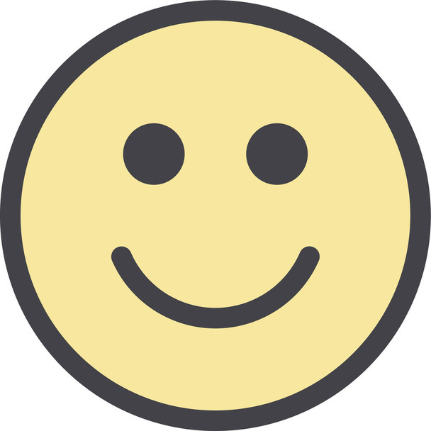 Emojis. Web-Symbol einfache Illustration - Vektor, Bild