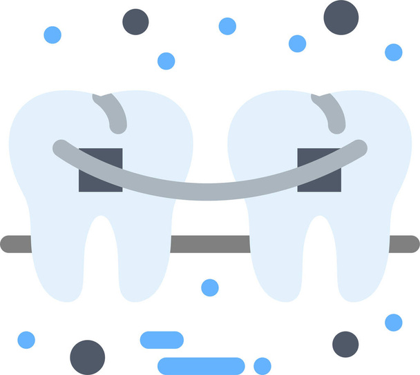 歯の充填健康アイコン - ベクター画像