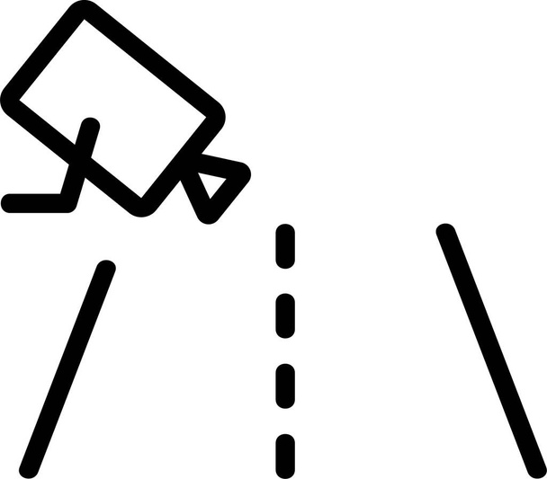 icône de panneau barrière automatique - Vecteur, image