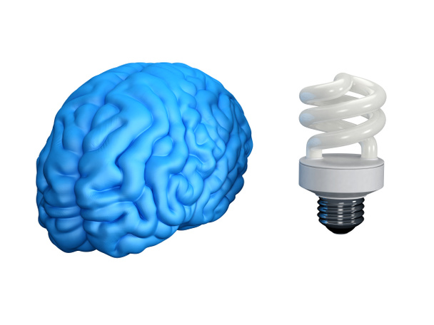 Cerebro ahorrador de energía
 - Foto, Imagen