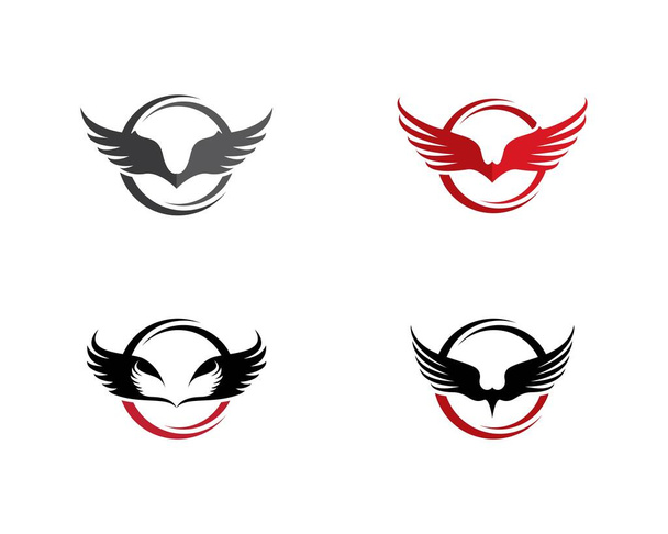 Vleugel vector pictogram illustratie ontwerp - Vector, afbeelding