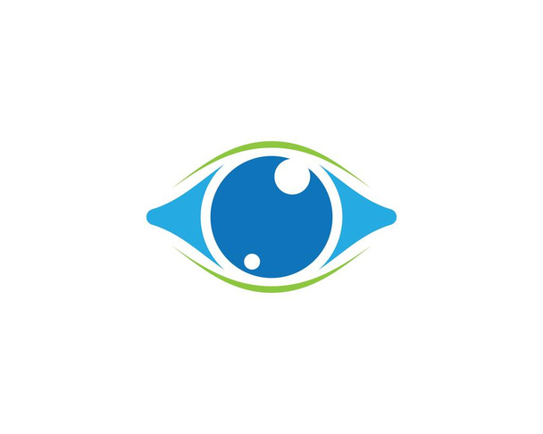 Design de ilustração de ícone de vetor de símbolo de olho - Vetor, Imagem