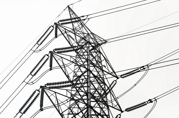 Linhas de transmissão de energia
 - Foto, Imagem