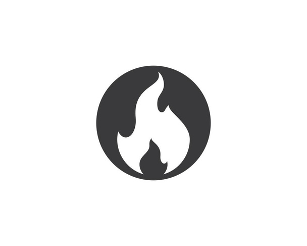 Вогняний символ Векторна ілюстрація
 - Вектор, зображення