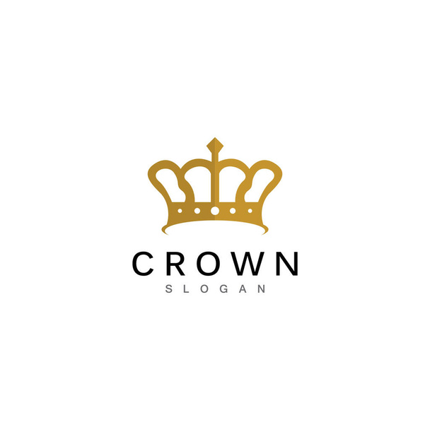 Crown Logo Template vektor illusztráció - Vektor, kép