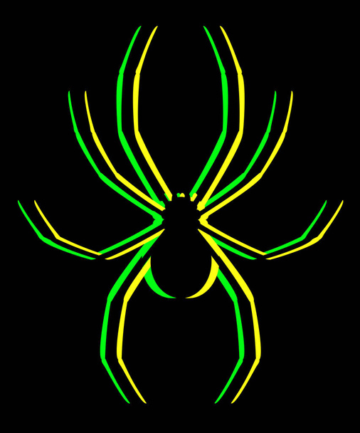 Kreative Spinnenvektorillustration - Vektor, Bild