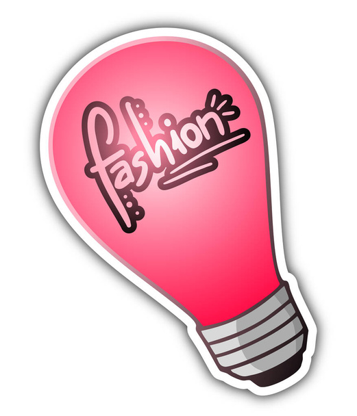 Векторная иллюстрация модных ламп - Вектор,изображение