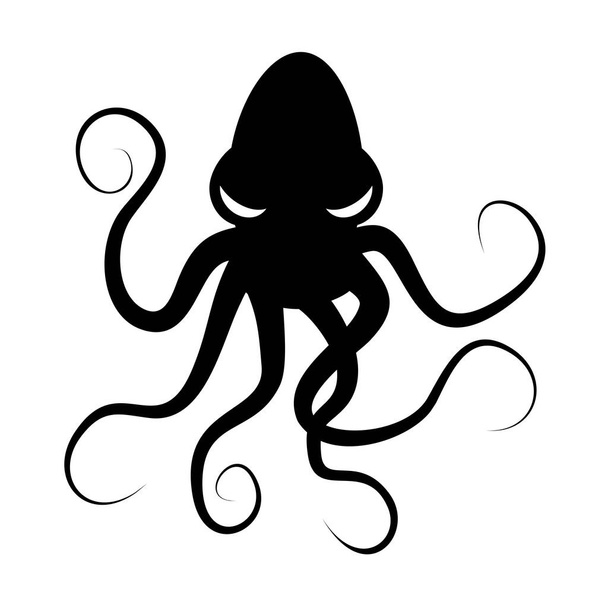 Obrázek vektoru kresby představivosti chobotnice - Vektor, obrázek