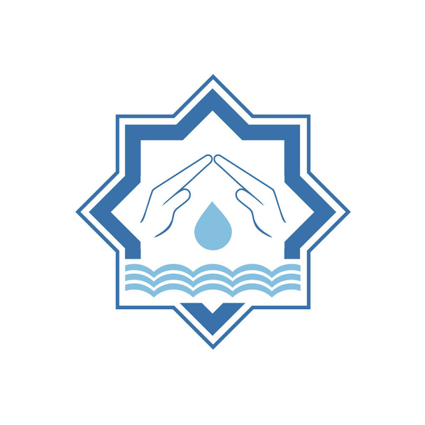 Diseño de baño árabe icono vector ilustración - Vector, Imagen