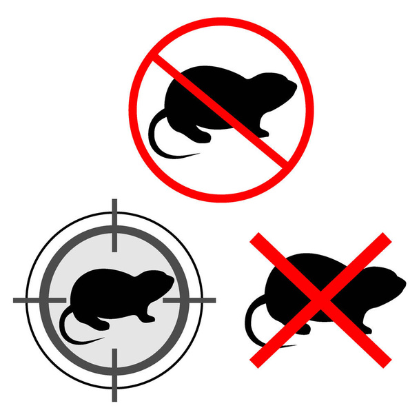 No rats vector illustration - Vector, Image