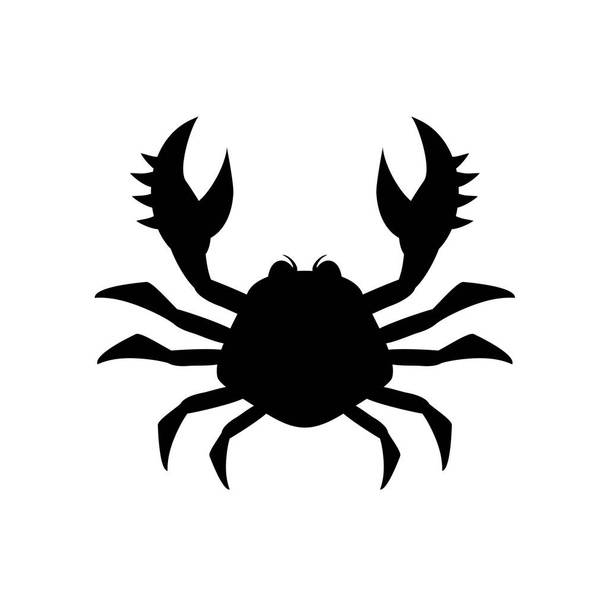 crab icon vector illustration - Διάνυσμα, εικόνα