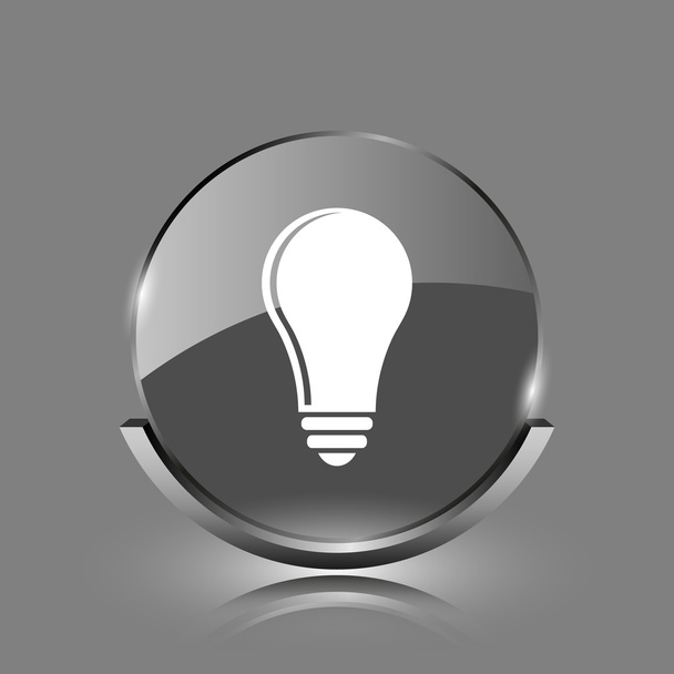 Light bulb - idea icon - Photo, Image