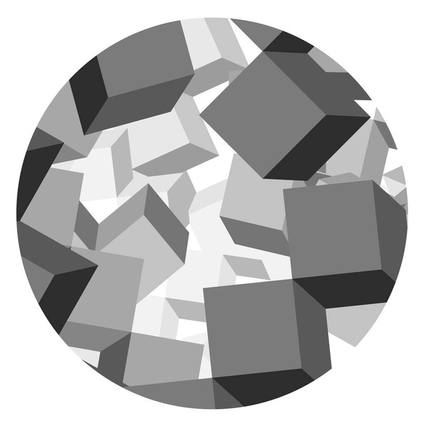 cube icon vector illustration - Vector, Image