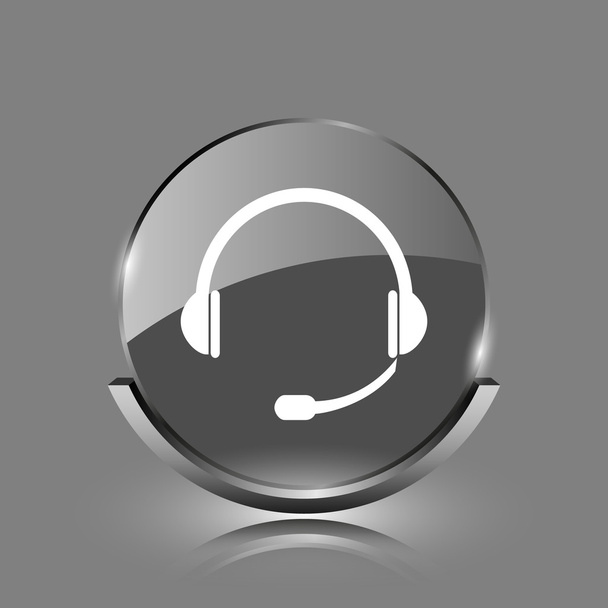 fejhallgató ikonra - Fotó, kép