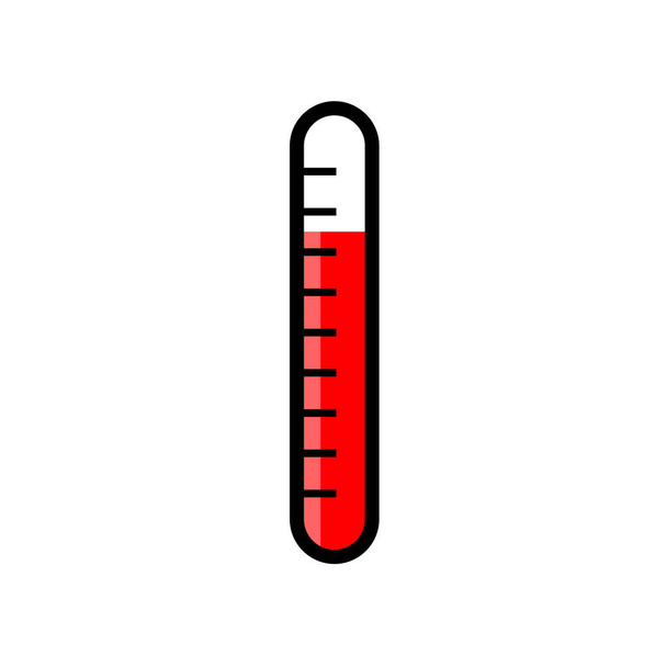 Thermometer icon vector illustration  - Vector, afbeelding