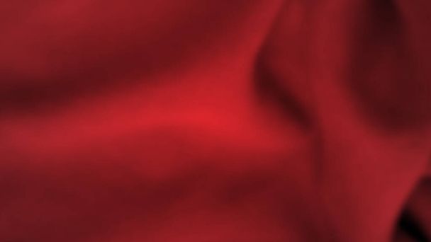 Sfondo astratto con tessuto stropicciato. Texture di seta realistica rosso scuro con spazio vuoto. Illustrazione vettoriale - Vettoriali, immagini