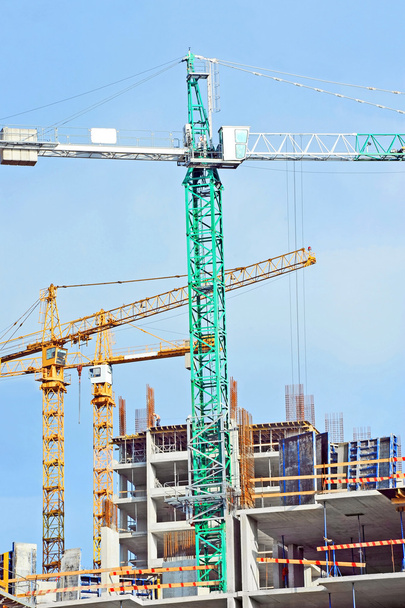 Crane and construction site - Photo, Image