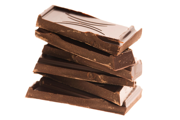 posiekanej czekolady - Zdjęcie, obraz