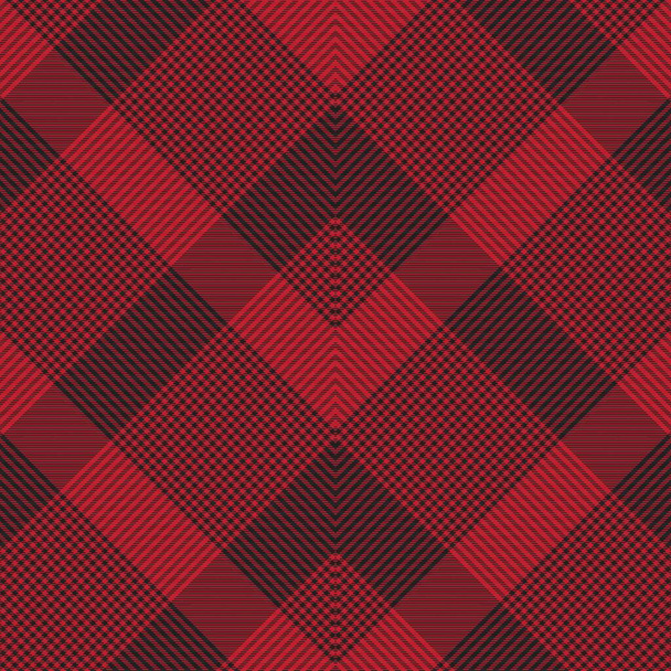 Red Chevron Plaid Tartan textured Seamless pattern design κατάλληλο για υφάσματα μόδας και γραφικά - Διάνυσμα, εικόνα