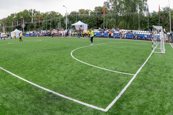 Samara, Rusya Federasyonu - 12 Haziran 2014: c Mini Futbol Turnuvası - Fotoğraf, Görsel
