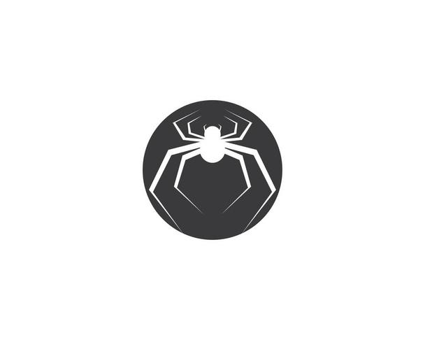 Hämähäkki symboli vektori kuvake kuvitus suunnittelu - Vektori, kuva