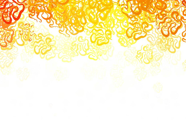 Valo Oranssi vektori kuvio satunnaisia muotoja. Yksinkertainen värikäs kuva abstrakti kaltevuus muotoja. Yksinkertainen muotoilu Web-sivuston. - Vektori, kuva