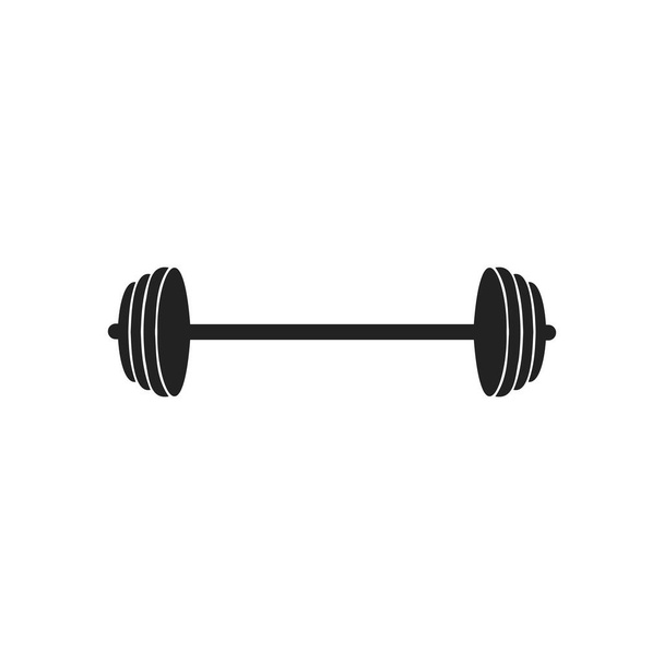 Barbell icon design template vector isolated - Vector, Image