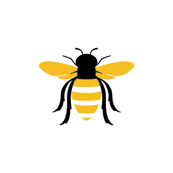 Včelí ikona design šablona vektor izolované ilustrace - Vektor, obrázek