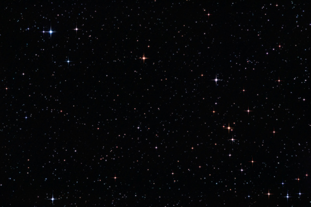 Estrelas coloridas no céu noturno
 - Foto, Imagem