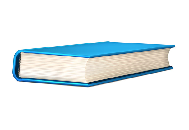 Vector Blue Realistic Book - Vector, Image