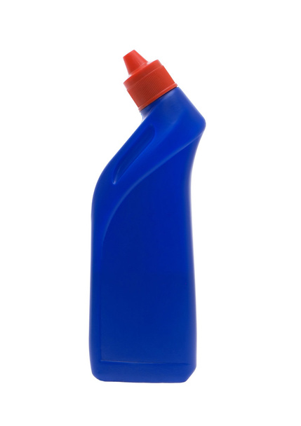 Spülmittel in Flaschen auf weißem Hintergrund. - Foto, Bild