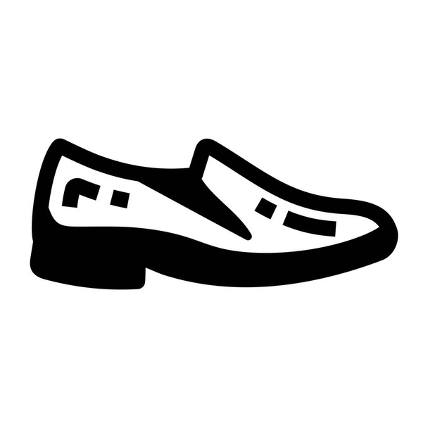 shoes. web icon simple illustration - ベクター画像