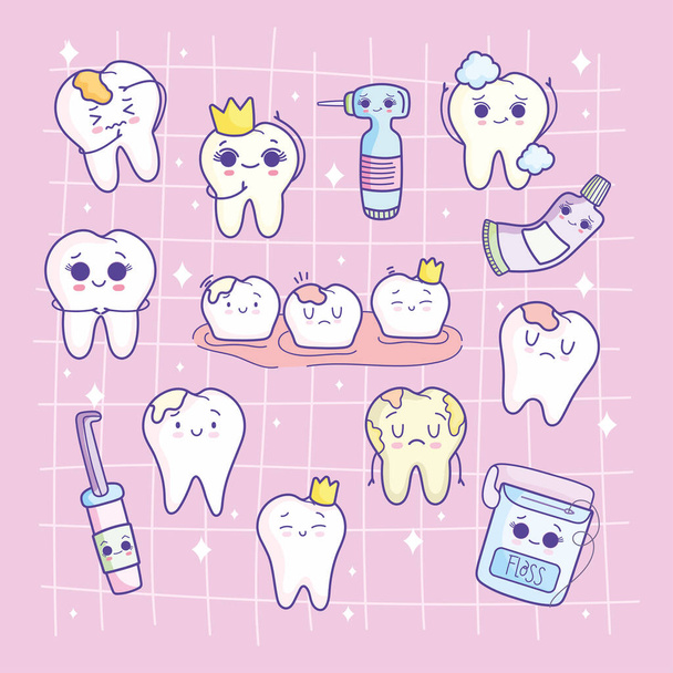hammashoitolaitteet - Vektori, kuva