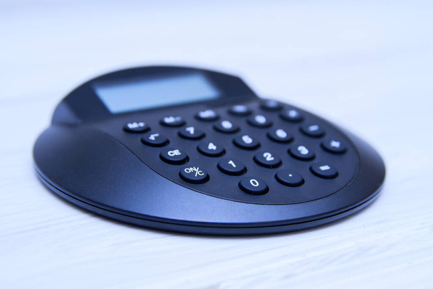 Office calculator isolated on white background - Foto, Bild