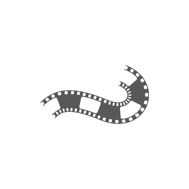 Letter S Logo For Strip Film Vector Illustration