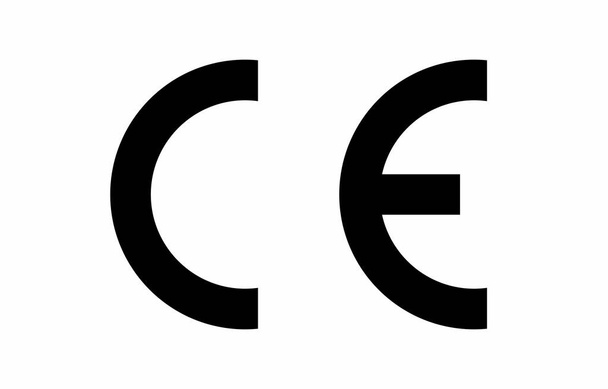 CE Marking (European Conformity). The mark "Conformite Europeenne" certifies that the product complies with European Union standards. Quality and safety standard. Vector image. - Vector, Image