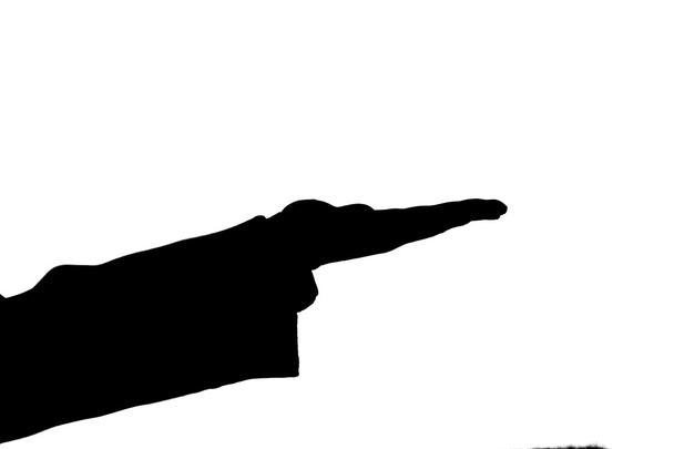 palma de mano macho entrega peticiones negro
 - Foto, imagen