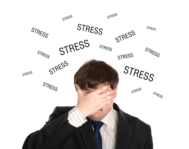 businessman in stress - Foto, afbeelding