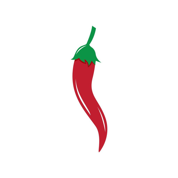 Σχεδιασμός εικονογράφησης εικονιδίου διανύσματος λογότυπου Chili - Διάνυσμα, εικόνα