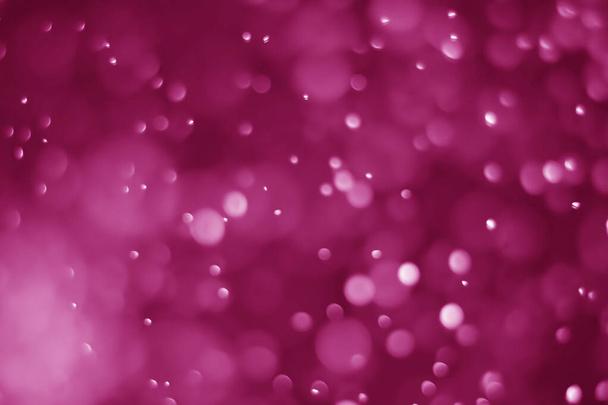 Astratto sfondo bokeh, plastica rosa da spruzzare per spruzzare acqua-immagine - Foto, immagini