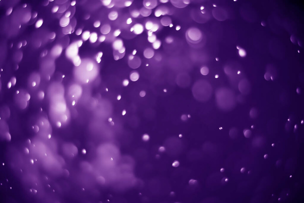 Bokeh purple proton background abstract - Фото, изображение