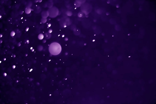 Bokeh fioletowy proton tło abstrakcyjne - Zdjęcie, obraz