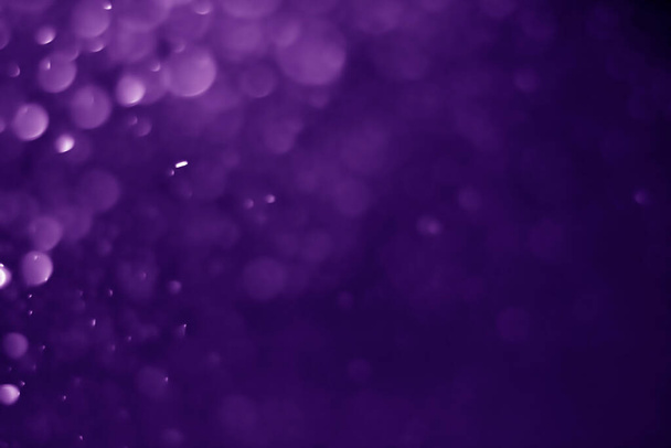 Bokeh púrpura fondo de protones abstracto - Foto, Imagen