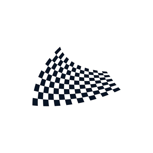 Прапор гонки Векторний дизайн ілюстрації
 - Вектор, зображення