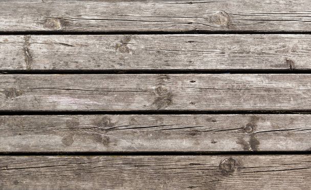Close up gray and brown old wooden panel. Background texture. - Photo, Image