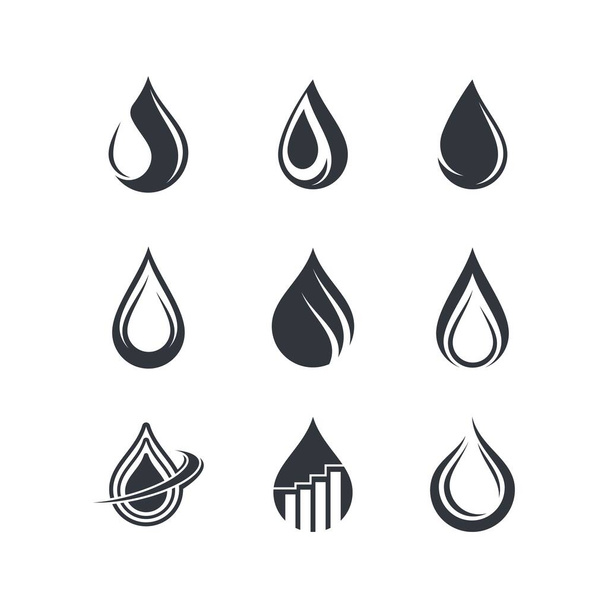 Oil drop icon vector illustration design - Vector, Image